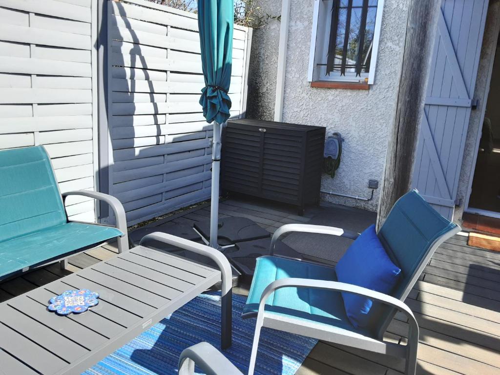 Bord Verdon T2 Maisonnette 35m2 Climatisation - Terrasse 25m2-classé 3étoiles - 5