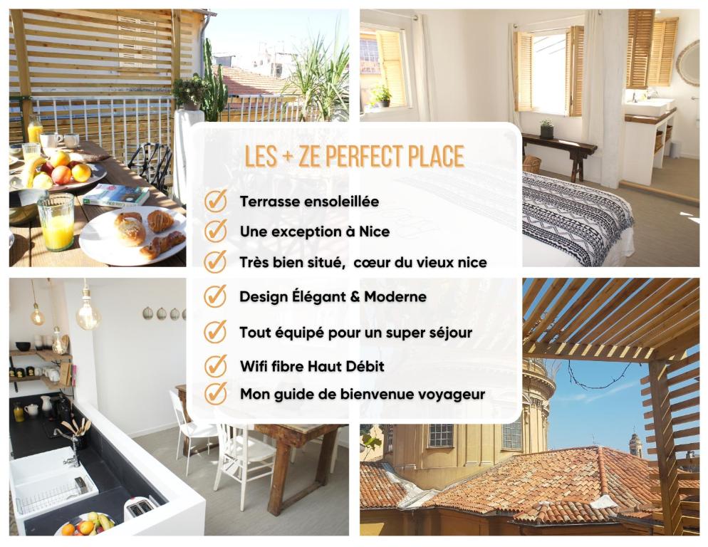 Ze Perfect Place - Vieux Nice - Exceptionnel Appartement - Calme et Terrasse avec vues - 2