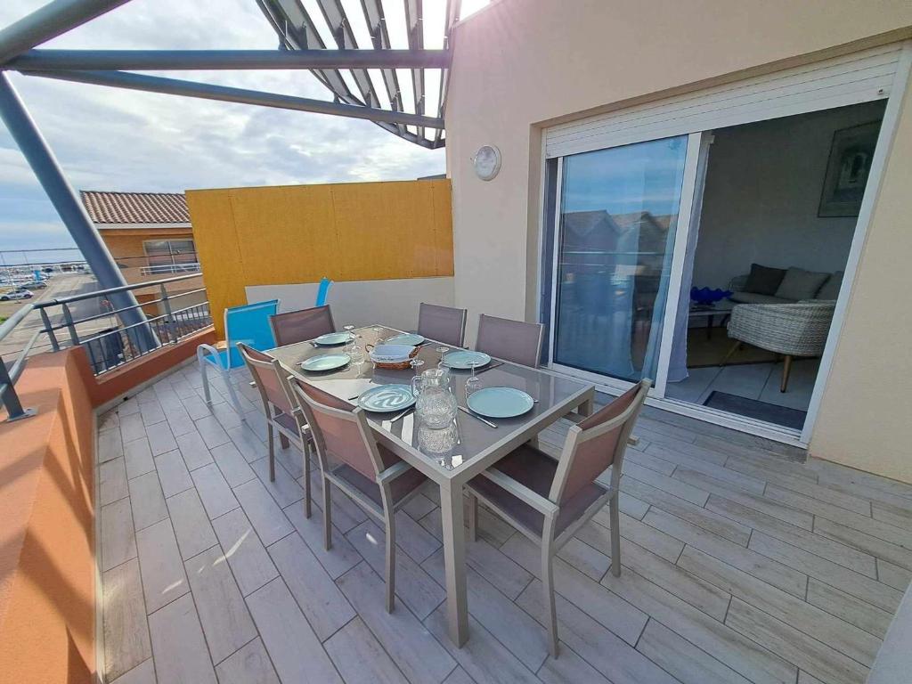 Appartement 3 pièces climatisé avec terrasse à Marseillan, parking privé, proche des commodités - FR-1-326-806 - 3