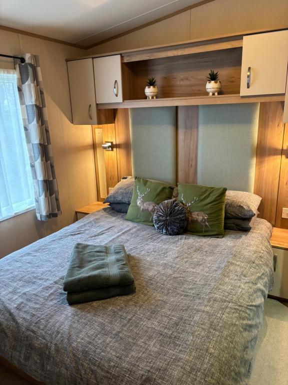 Woodpecker Lodge, Camelot Holiday Park, Longtown - pet-friendly stay