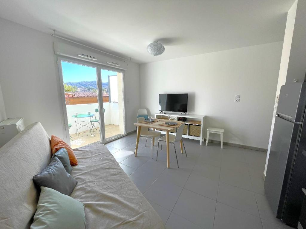 Studio calme avec terrasse et parking à 5 min de la plage - 5