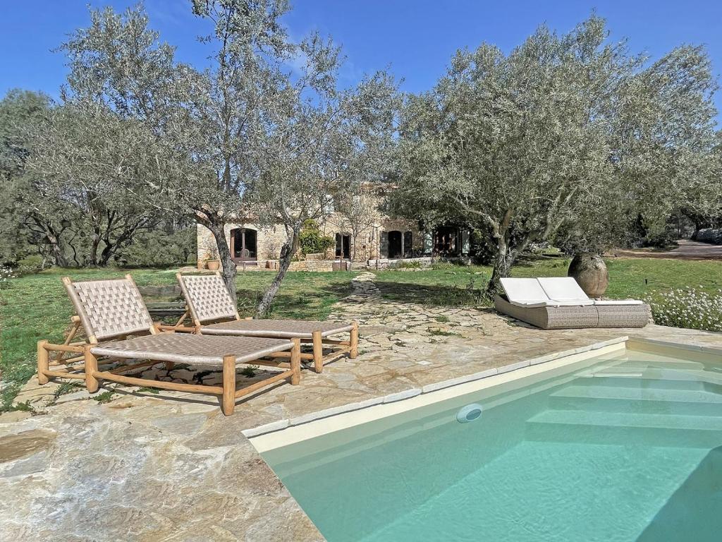 La Bergerie de Foneri - Véritable mas en pierre pour 6 pers avec piscine chauffée - 2