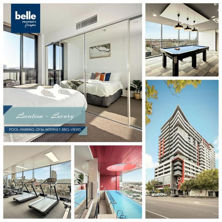 2 BR Apartment with Stunning Views and Car Parking, Adelaide