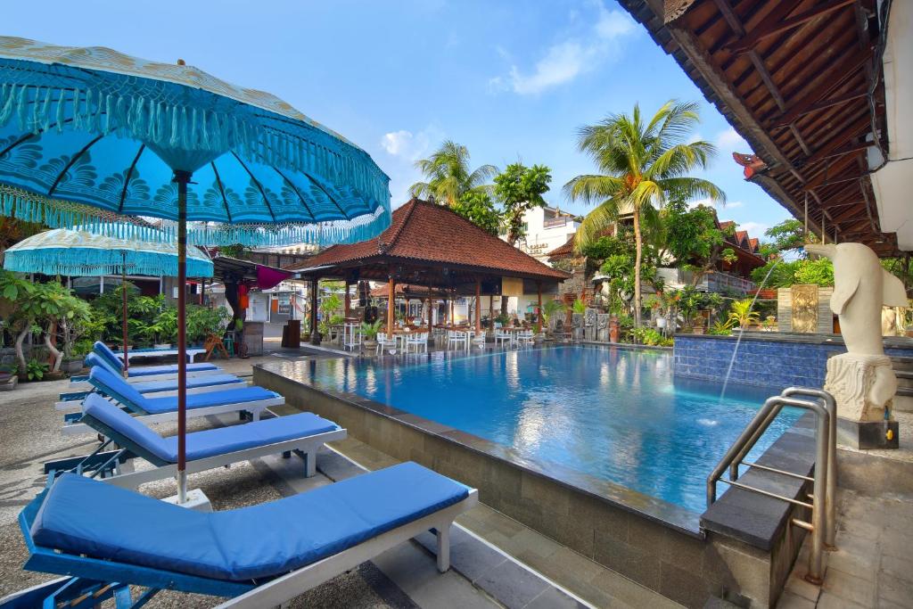 Legian Bali Hotel location map showing nearby attractions