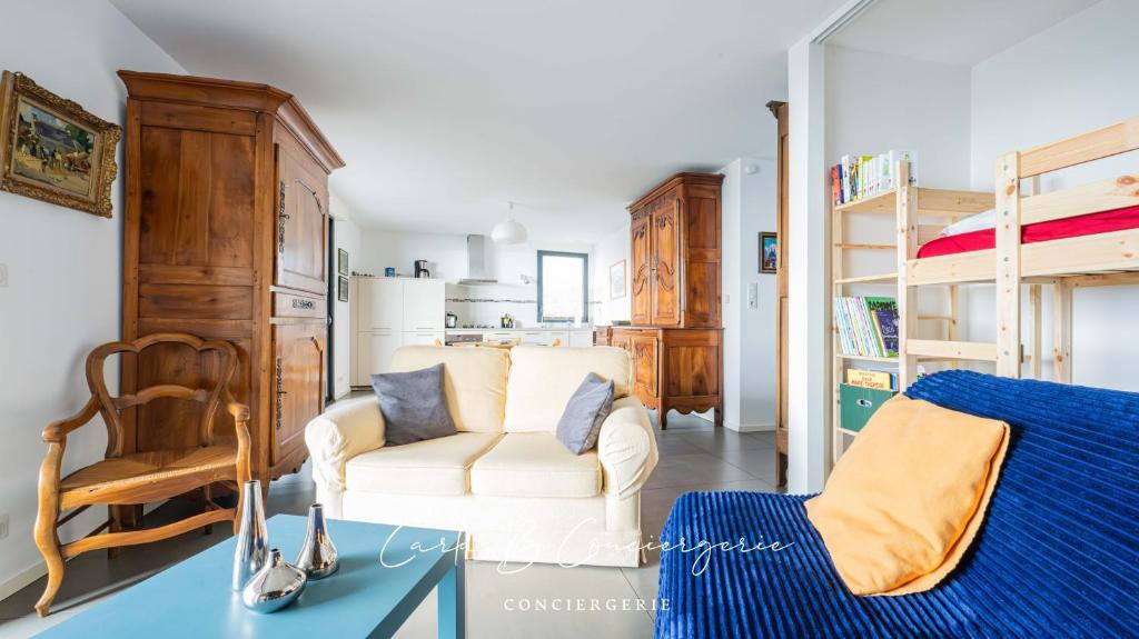 ROSEMARINE - APPARTEMENT CONCARNEAU VUE MER 2 adultes/2enfants - 5