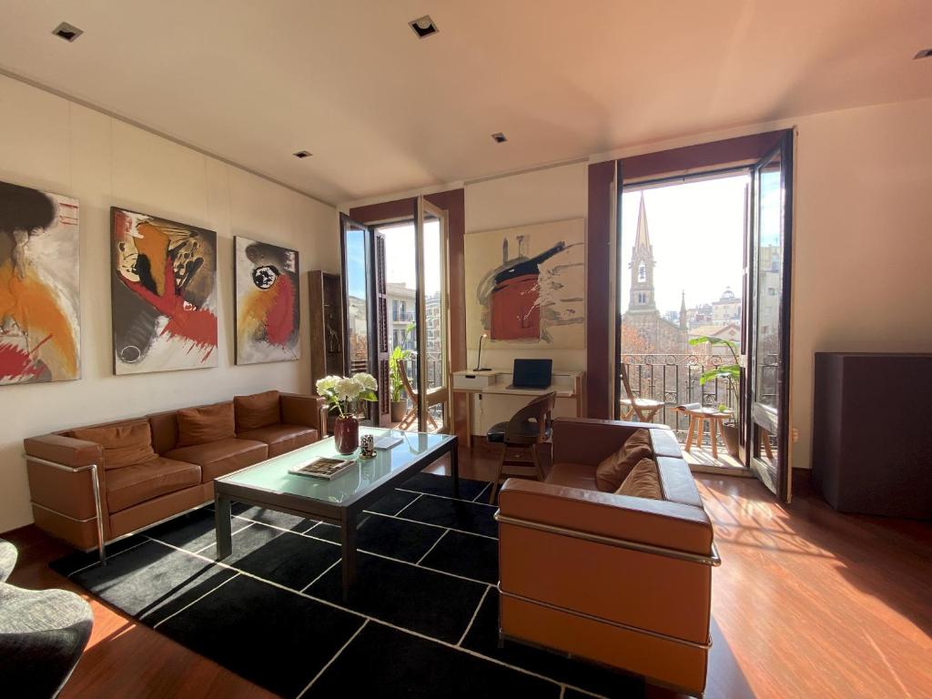 Luminous Designer Loft Style Apt Eixample Views By MyRentalHost - 5