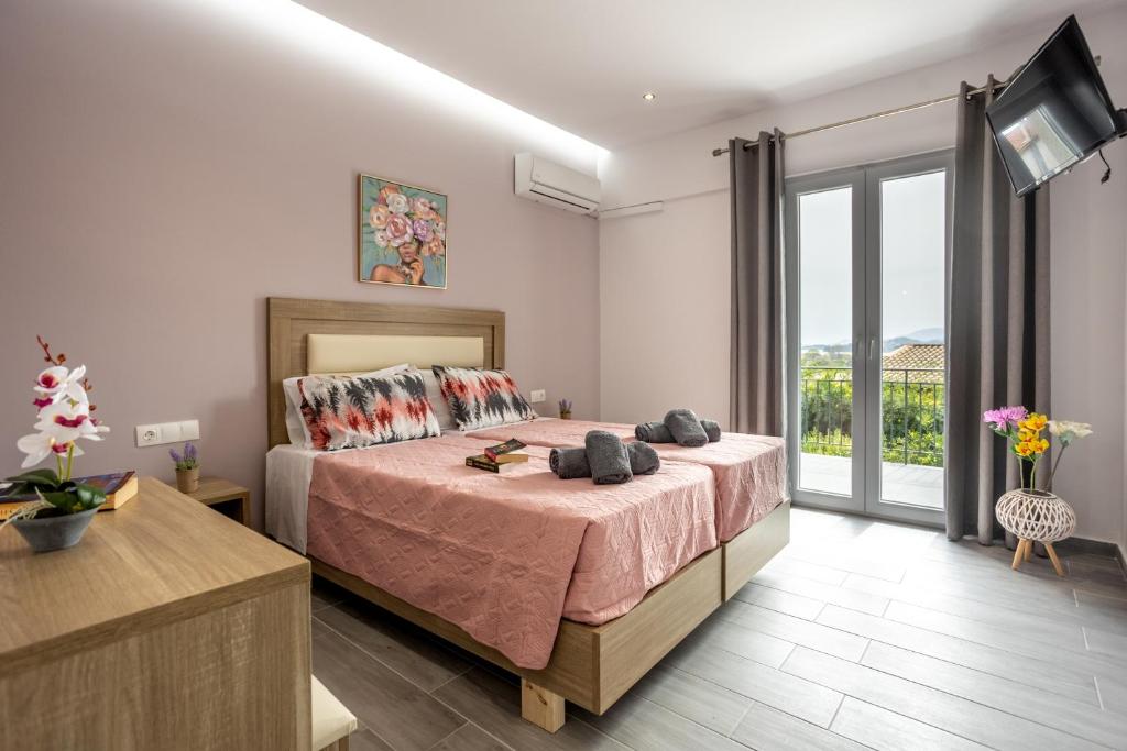 Paradiso Hotel Corfu Sea View Apartments with Pool in Ipsos — Hotel rooms in Ypsos, Ionian Islands