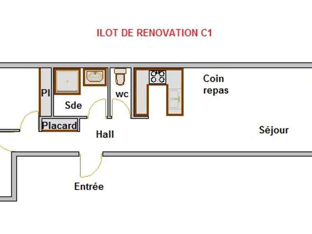 Appartement 3 pièces, terrasse, animaux admis, garage, centre village - FR-1-304-191 - 4