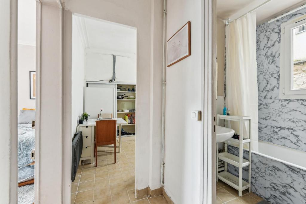 Studio Montmartre 15 min du Sacré-Cœur, cosy & chauffé - 4