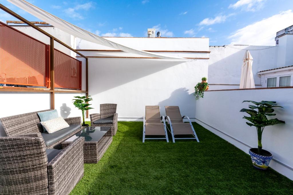 Céntrico dúplex con terraza, Sevilla