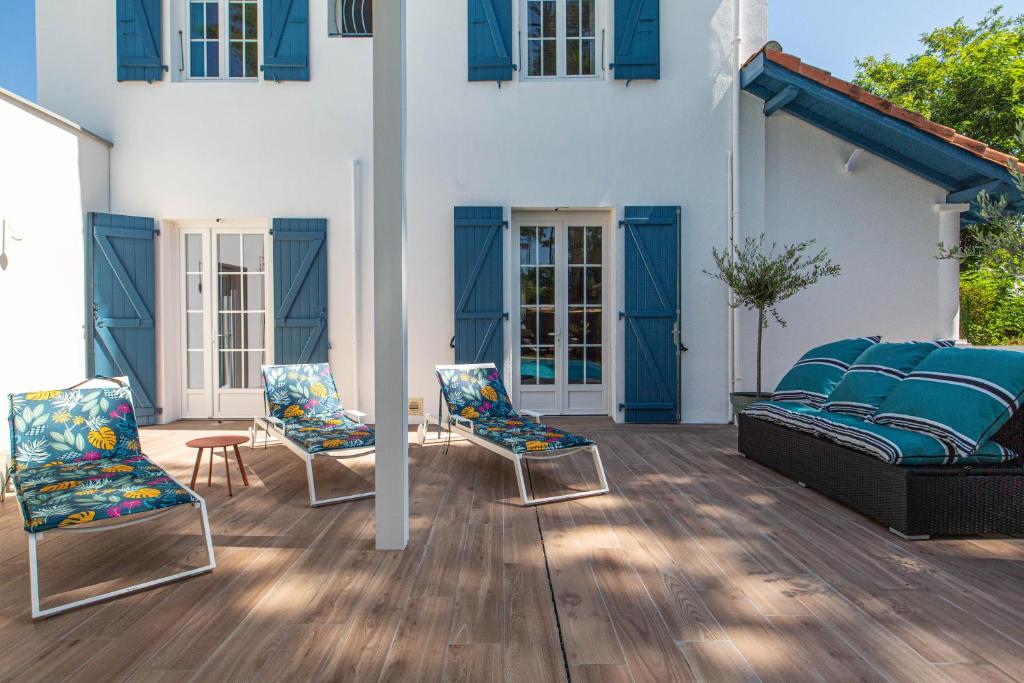 Villa Souleillous, basco landaise de prestige, 500m de la plage - 3