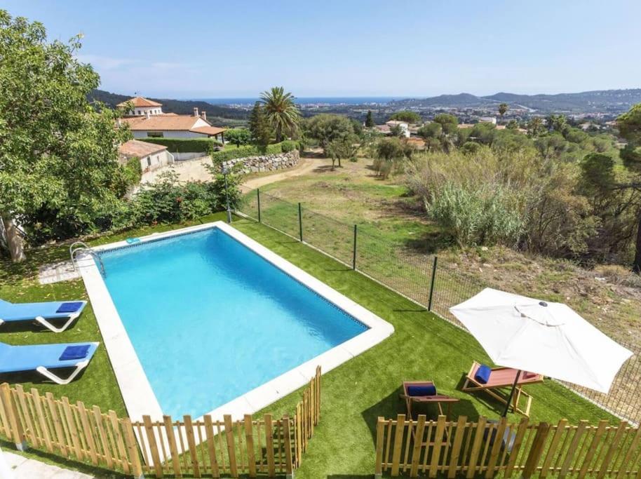 Panoramic views and pool in Villa del Alba - 2