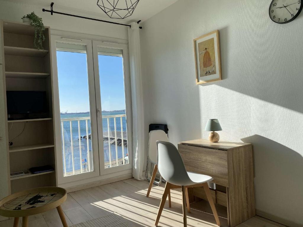 Studio climatisé avec WIFI et vue sur l'étang de Thau - FR-1-553-248 - 5