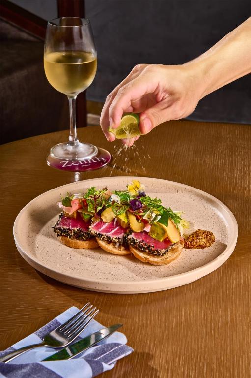 Essen und Erfrischungen