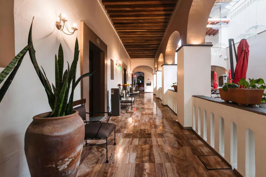 Exterior view, Hotel Casa Antigua in Oaxaca