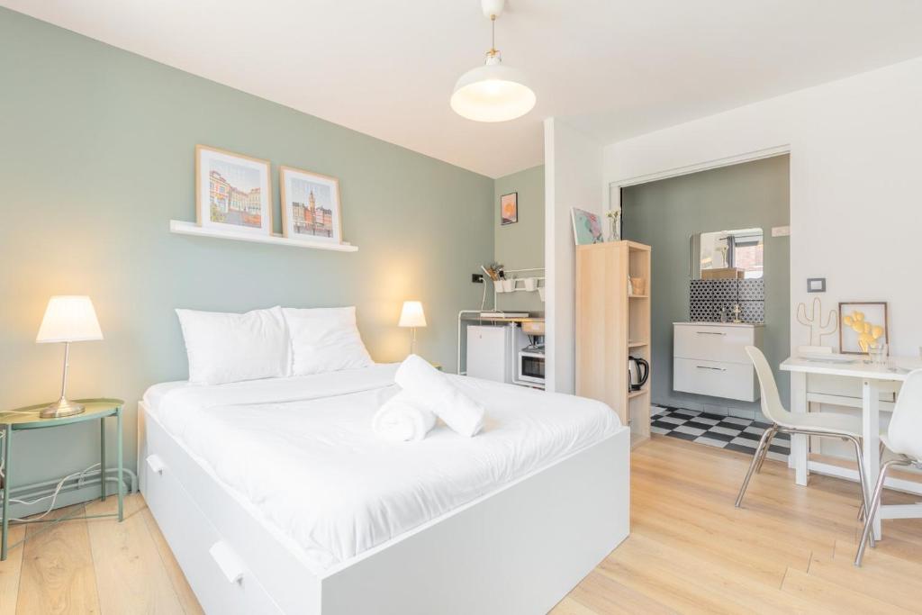 Vieux Lille : Equipped studio - 2