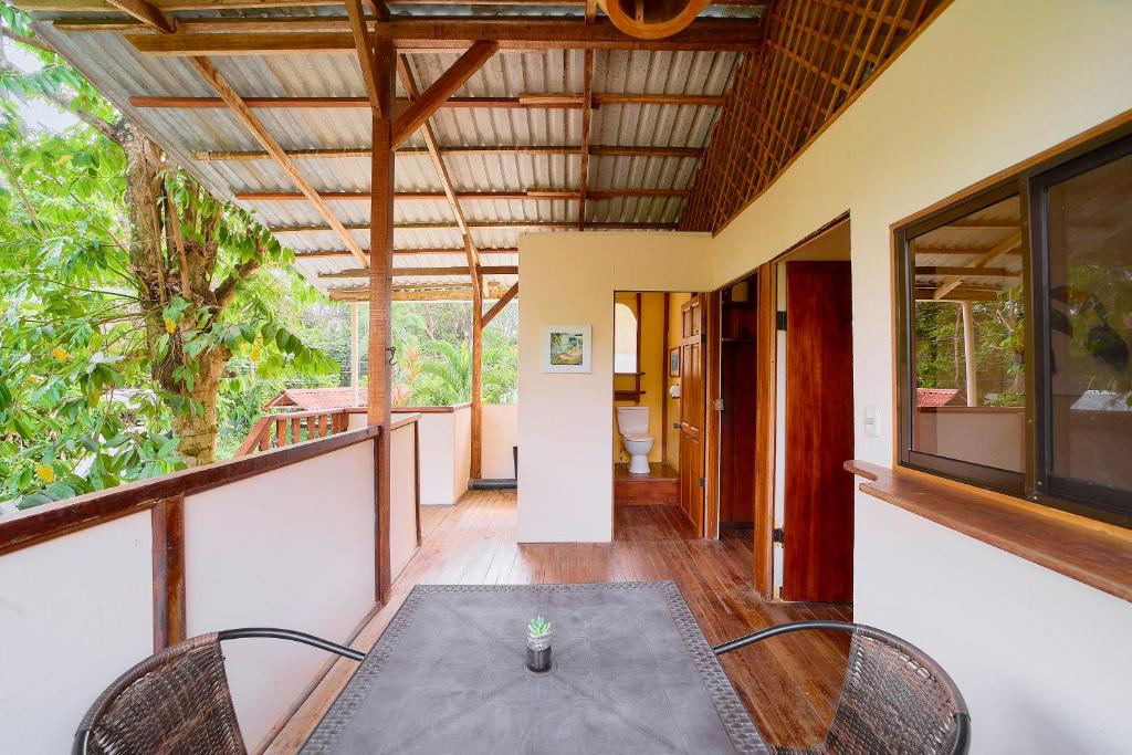 Balcony/terrace, Cabinas Montesol in Puerto Viejo de Talamanca