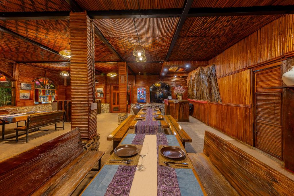 Banquet hall, Sapaxa Spring Garden Ecolodge in Sapa