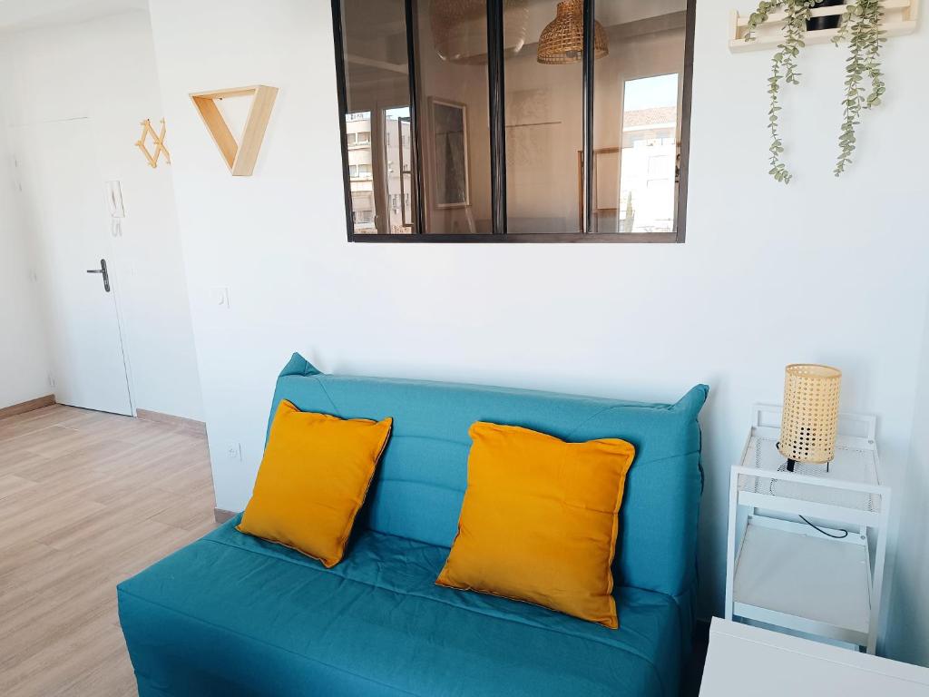 Deux pièces climatisé avec splendide vue cœur du vieil Antibes - 4
