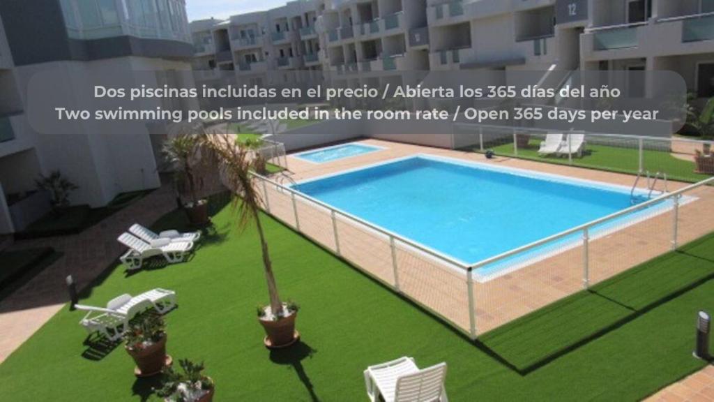 Banana Colada con Piscina, Doble terraza, cocina completa y WIFI - 2
