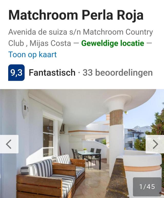 Matchroom Country Club Perla Roja 1, Málaga