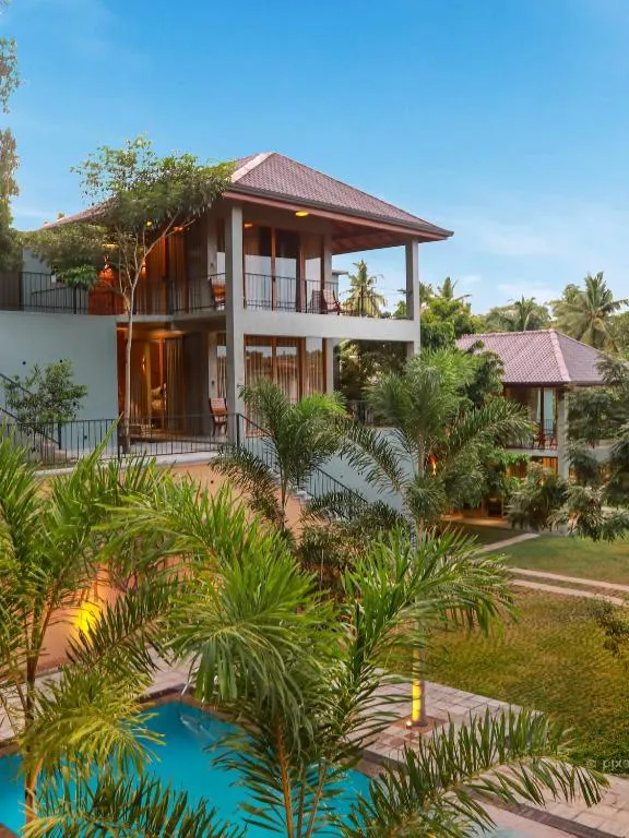 Villa Rumassala Luxury Chalets Unawatuna，位于乌纳瓦图纳的酒店