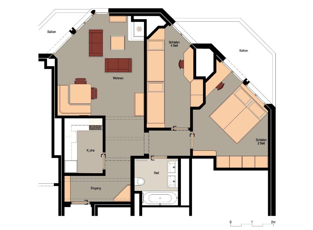Schöne Ferienwohnung im Zentrum von St. Moritz - 5