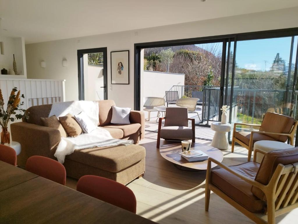 Maison Veyrier du Lac, à 10 min à pied de la plage - 4