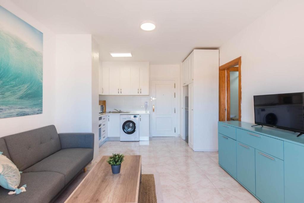 URBANIZACIÓN COPACABANA - La Manga del Mar Menor KM2 - Vistas a Mediterráneo Dormitorio doble y sofá-cama - 5