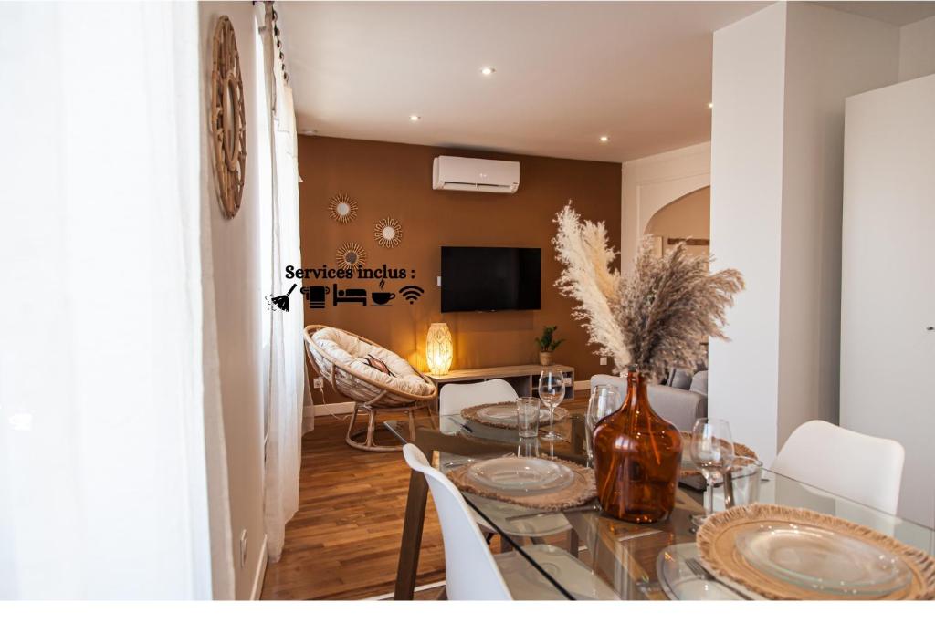 L'Exotique - Gare/centre, lumineux, spacieux, neuf, Châteauroux