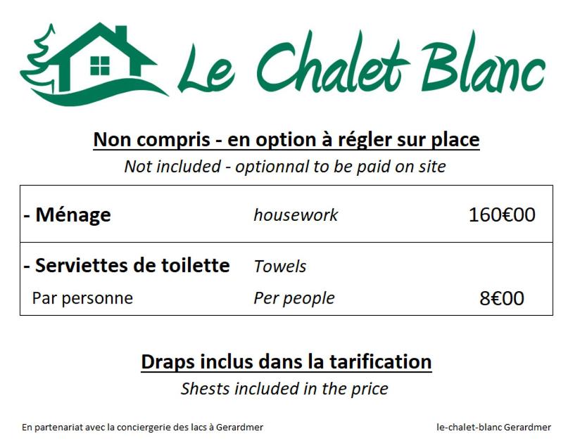 LE CHALET BLANC - JACUZZI / PISCINE / SAUNA - 3