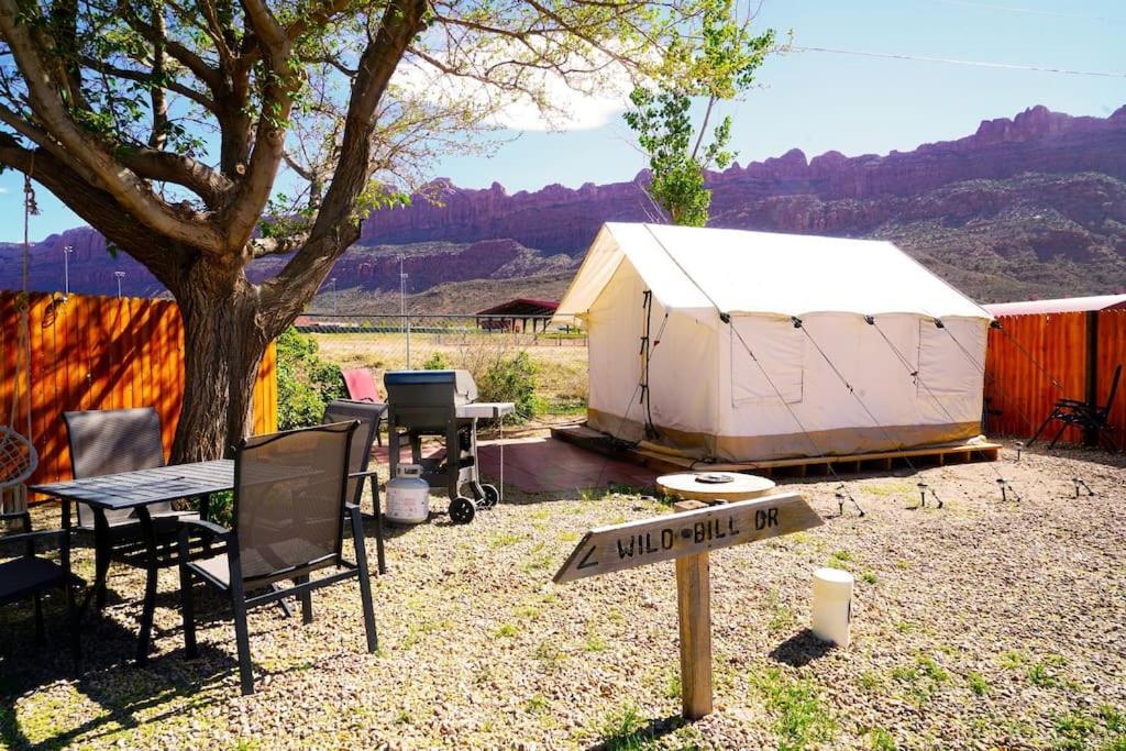 Moab Glamping Setup Tent in RV Park #6 OK-T6, Moab