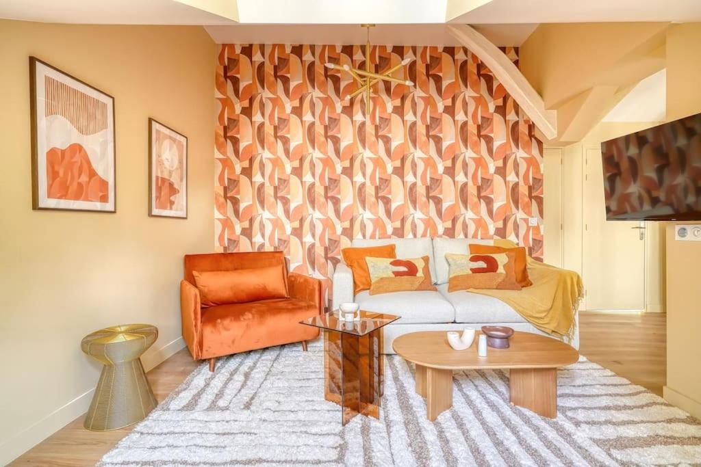 4D#Appart 4Pers # 1 Chambre # Commerce # Paris 15#AC - 2
