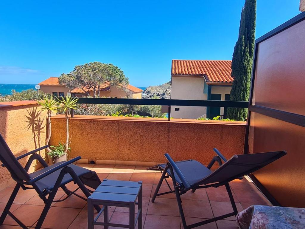 Joli T2 à Collioure, accès direct plage, climatisation, parking privé - FR-1-309-433 - 1
