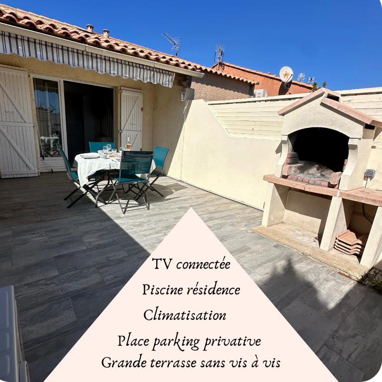 La Discrète toute équipée avec piscine - 1