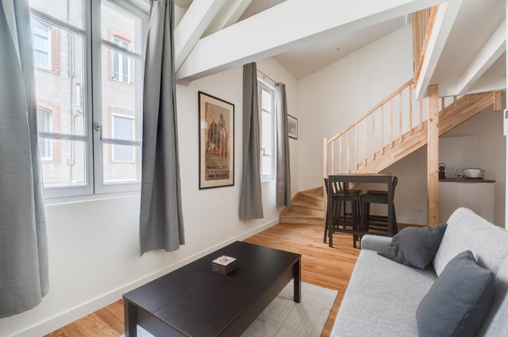 Ô Duplex Toulousain - Climatisation, WiFi, Netflix - 2