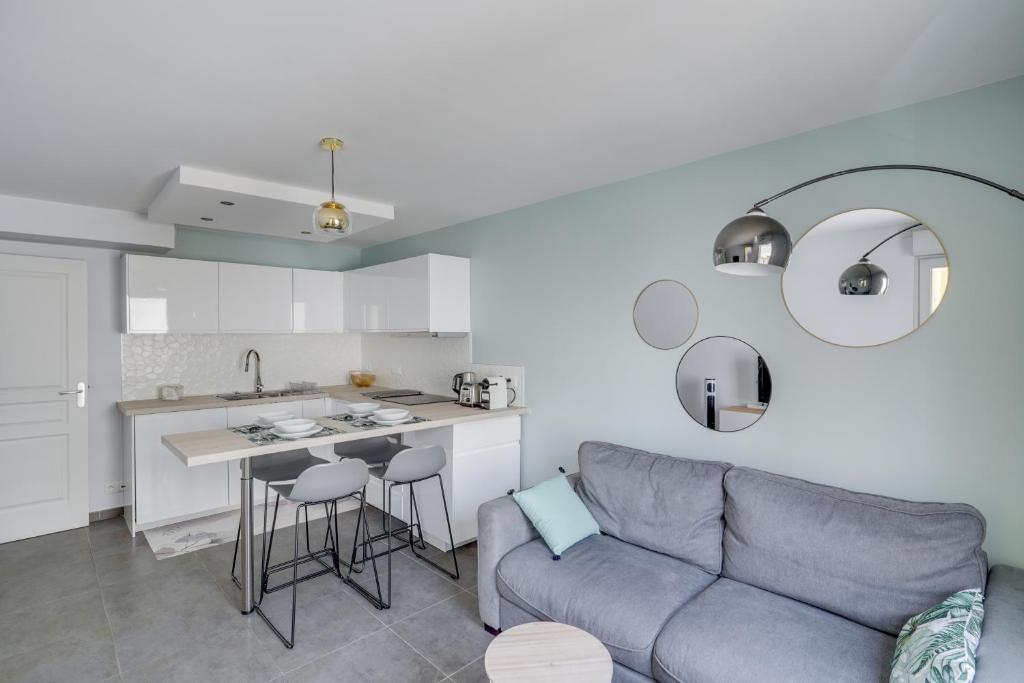 Le galet, appartement de standing, hyper centre, parking privé, à 100 m de la mer - 2