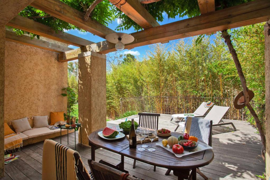 Maisonnette "Bambou" une chambre avec jardin - 2 à 4 personnes - 1