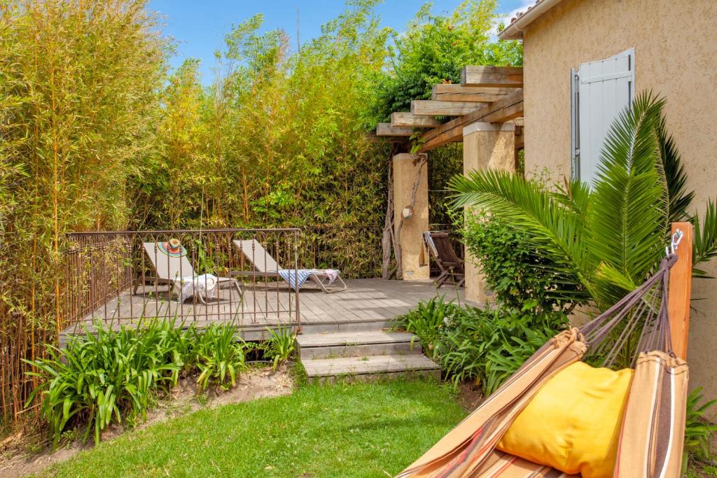 Maisonnette "Bambou" une chambre avec jardin - 2 à 4 personnes - 3