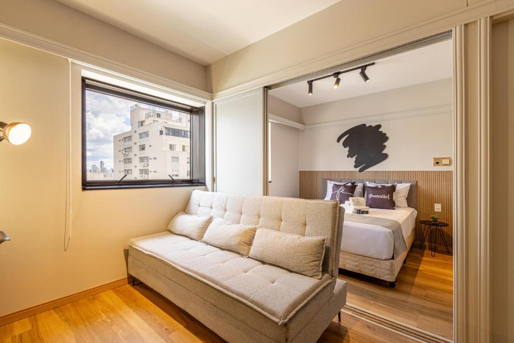 Easy Star - Lindo flat C/Vaga no Jardim Paulista - DO01I, San Paolo