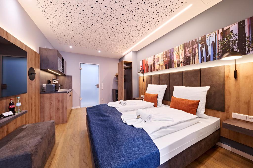 XZLLENZ Traum Studio-Apartment, Frei-Parken, U-Bahn, Küche - 3