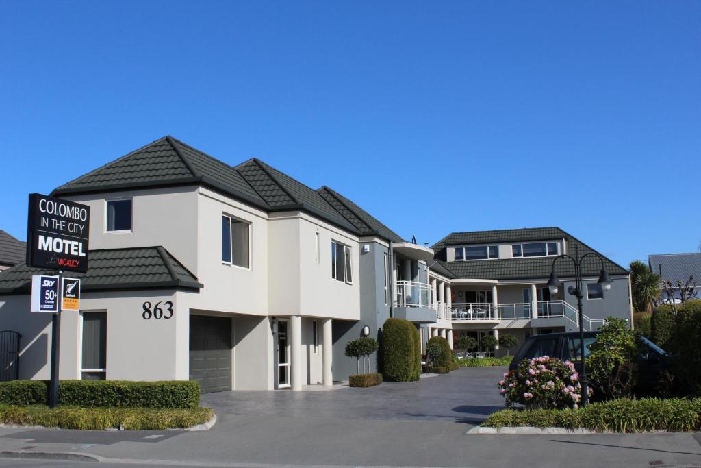 Exterior view, Colombo in the City Motel in Christchurch