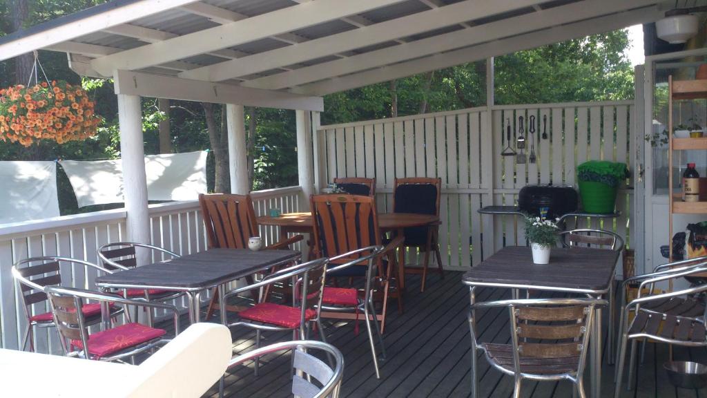 Balcony/terrace, Lilla Hotellet in Vastervik