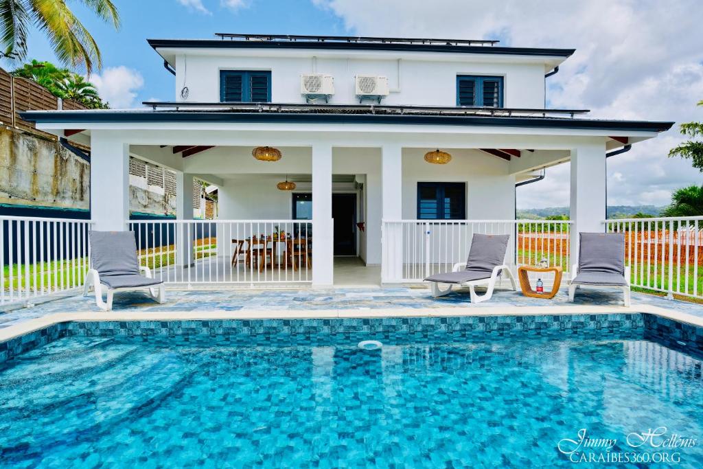 Villa T4 La Sagesse WS - Piscine Privée, Rivière-Salée