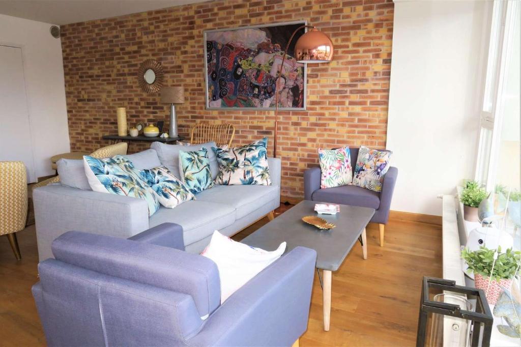 Maison avec Terrasse Superbe Vue Mer plage de Trestraou - ref 907 - 5