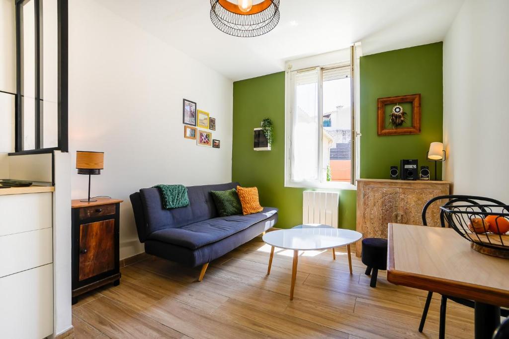 Verde y Terracotta, T2, Centre-ville, Figuerolles - 5