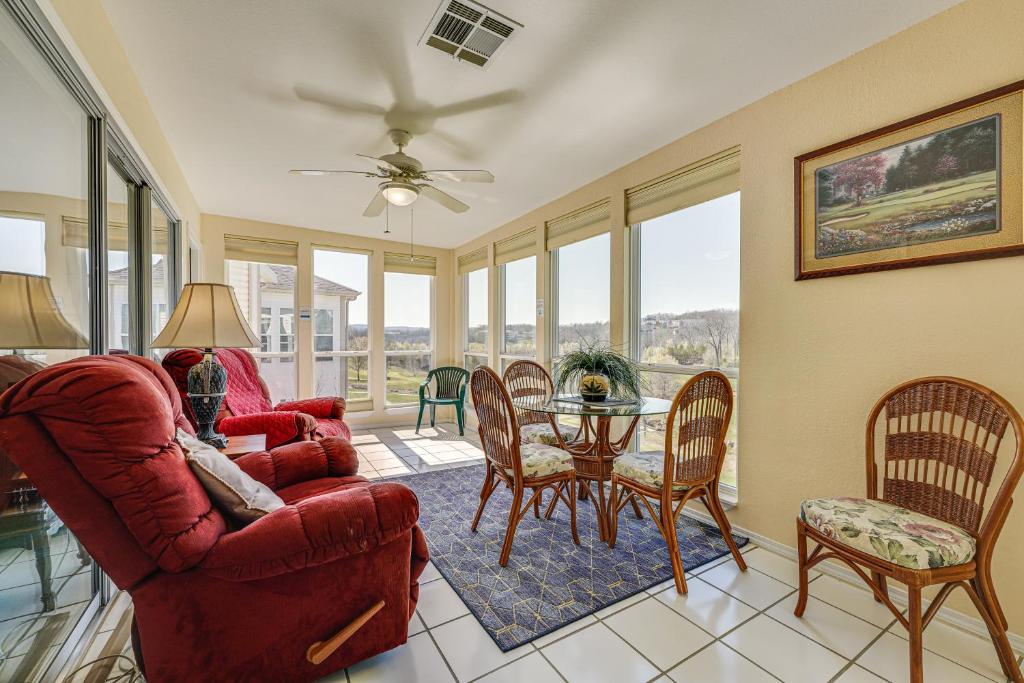 Steps to Branson Strip Condo with Golf Course Views, Branson