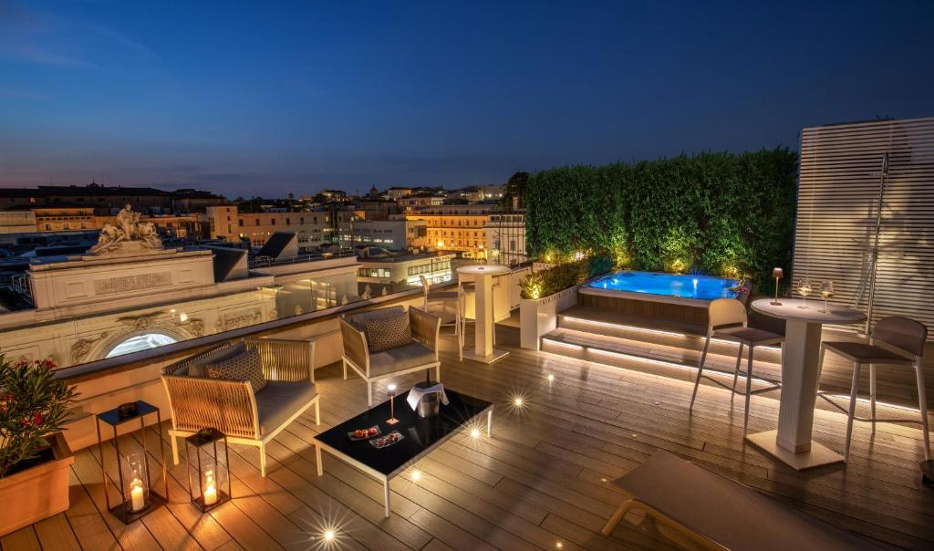 Balcony/terrace, THE GLAM in Rome