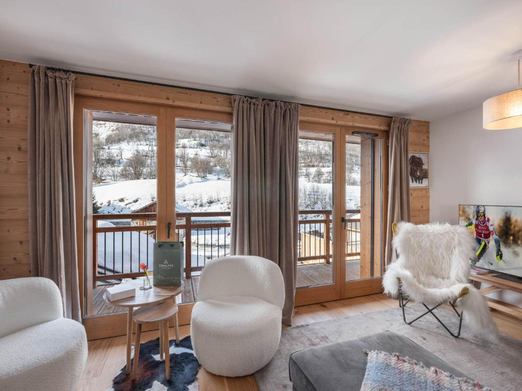Appartement neuf 3 chambres proche pistes avec parking - 1