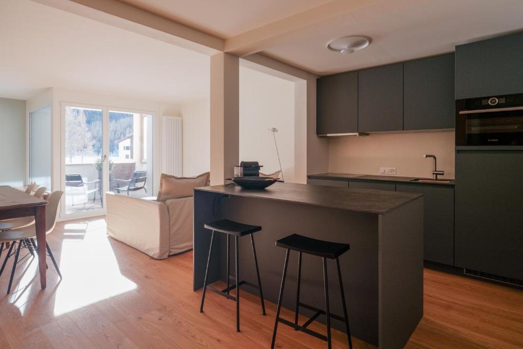 Residenza Lagrev - 2 ½ Zimmerwohnung Nr 206 - Typ 25A - 1 Etage - Süd - 2